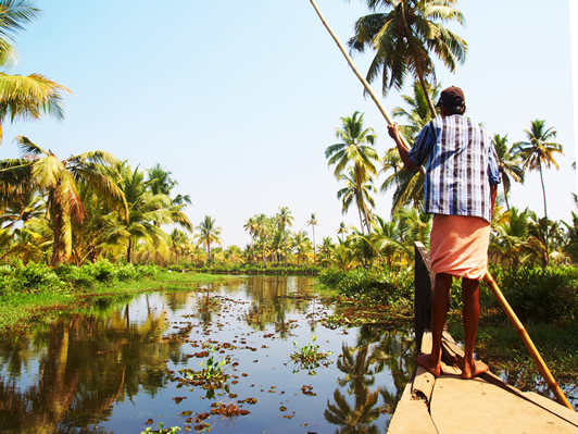 backwaters Kerala, India