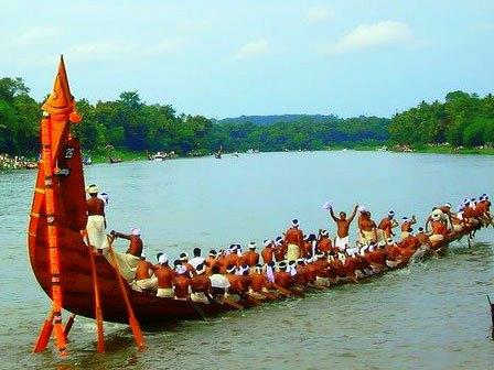 Carreras de barcos serpiente, Alleppey